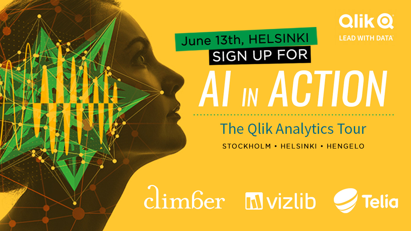 Qlik Analytics Tour AI in Action with Climber and Vizlib